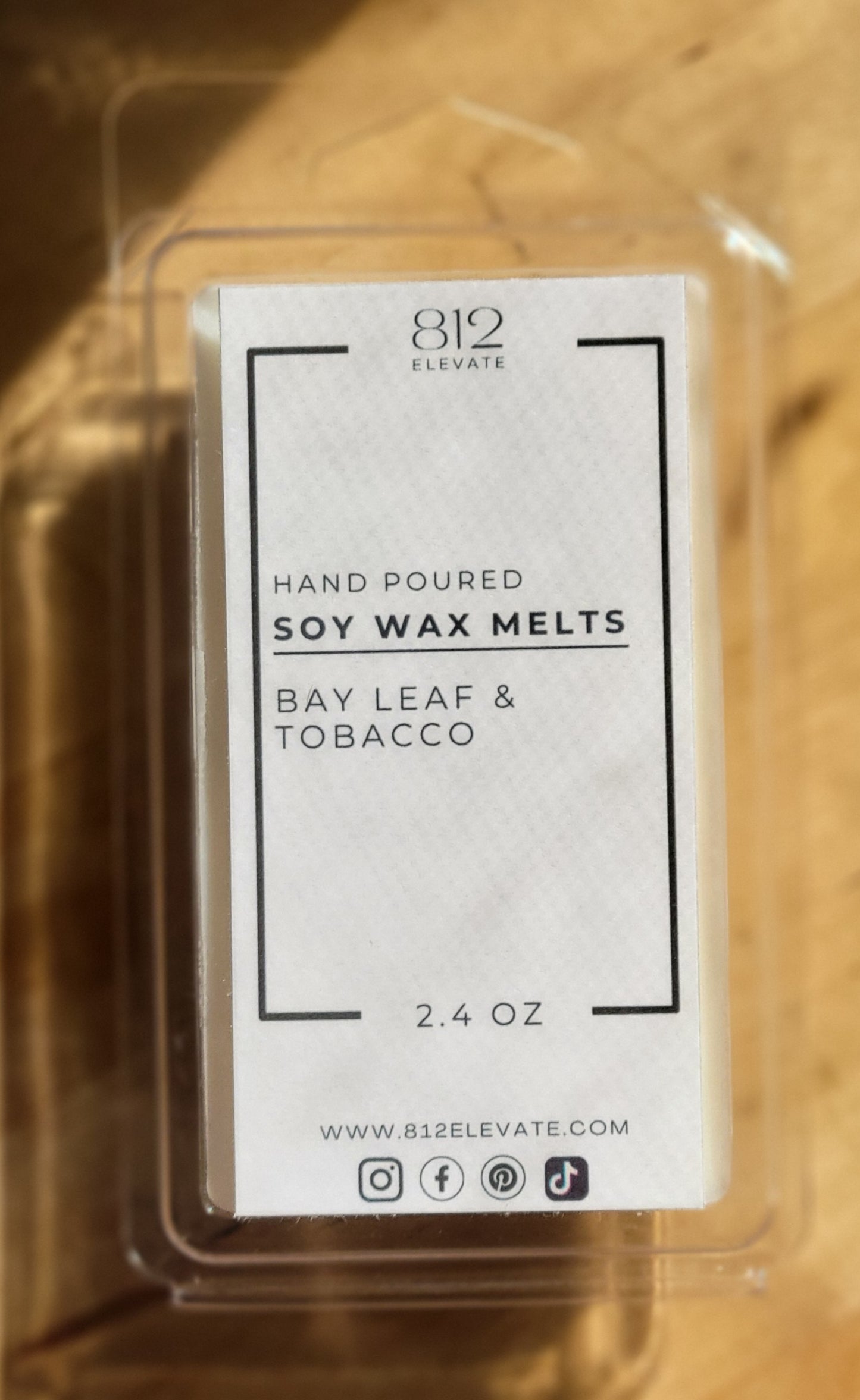 Soy Wax Melt | Bay Leaf Tobacco